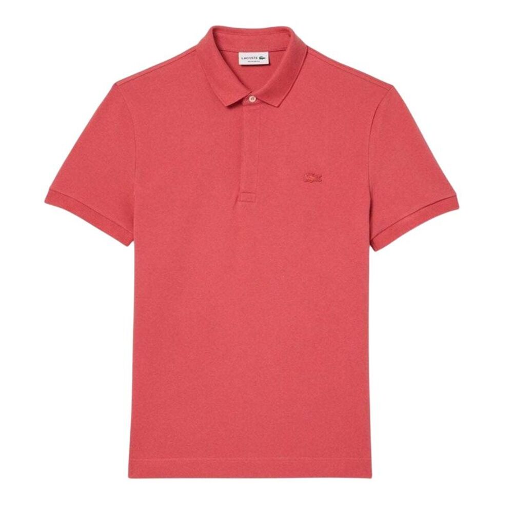 Lacoste Mens Paris Stretch Polo Shirt / Red